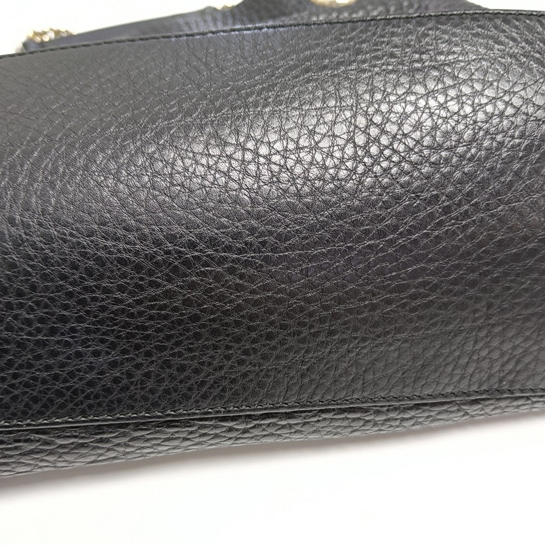 Soho Large Calfskin Black