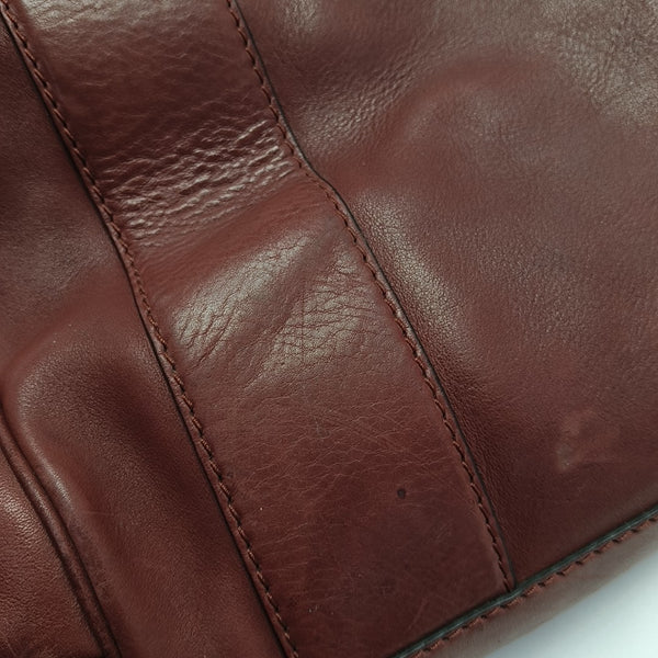 Calfskin Tote Bag Red