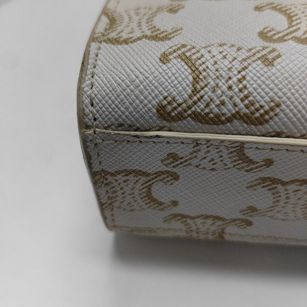 CABAS CELINE Mini Coated Canvas White