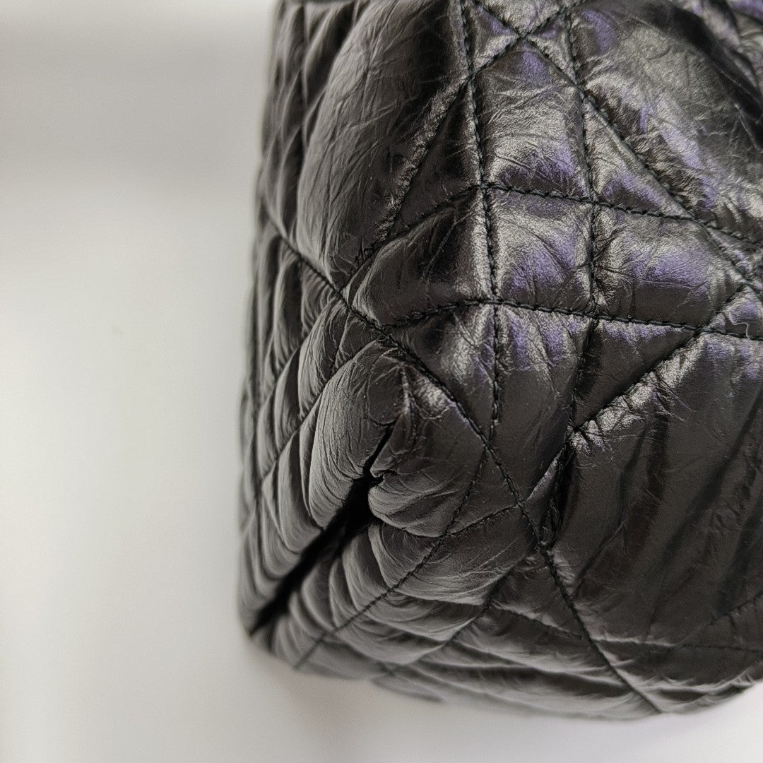 Toujours Medium Cannage Calfskin Black