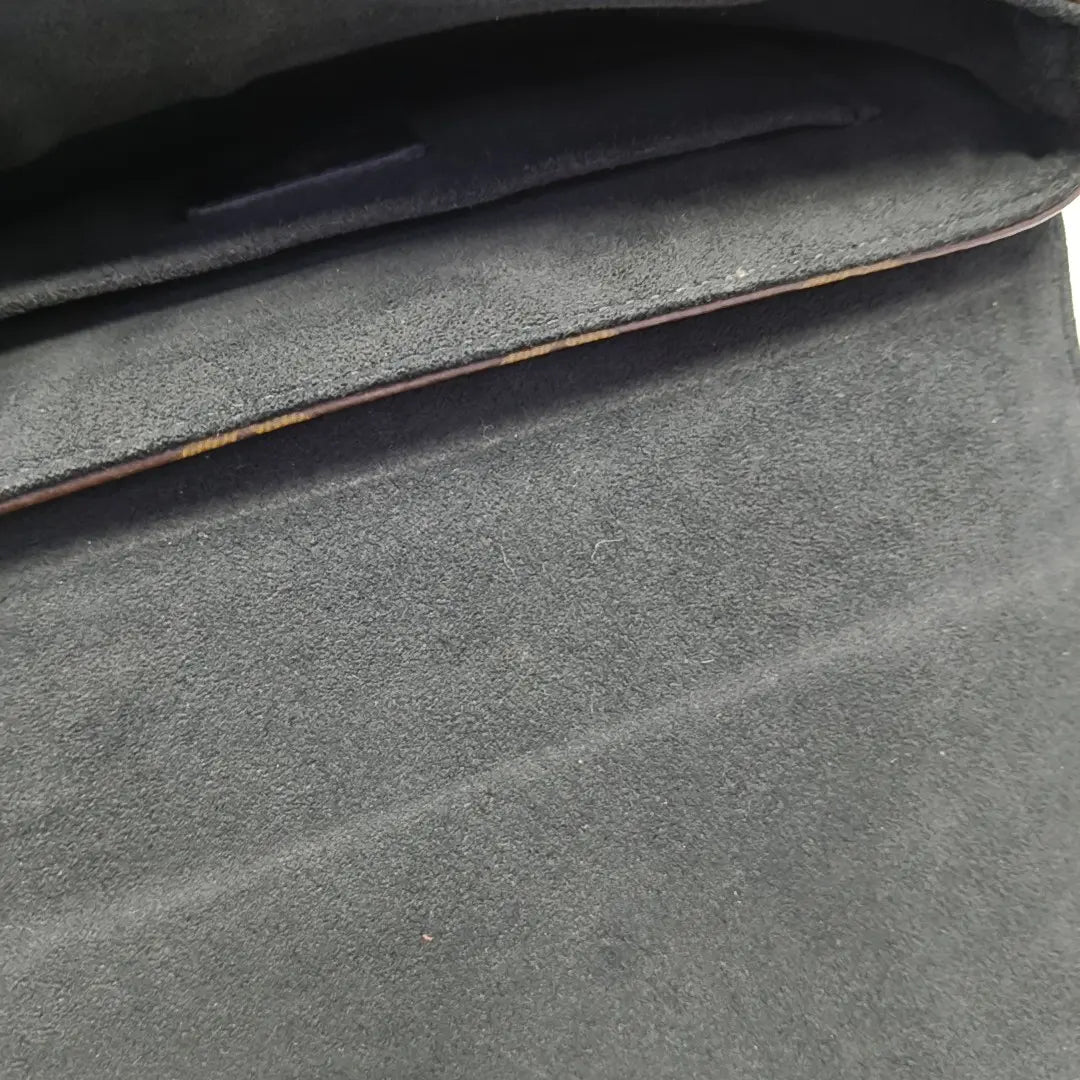LOCKY BB Monogram Coated Canvas Brown