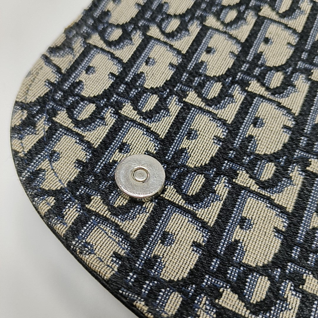 Saddle Monogram Canvas Azul