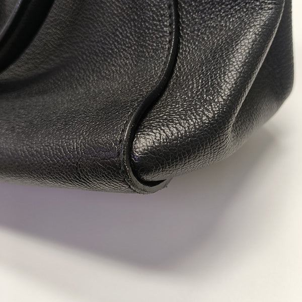 Buckle Small Calfskin Black