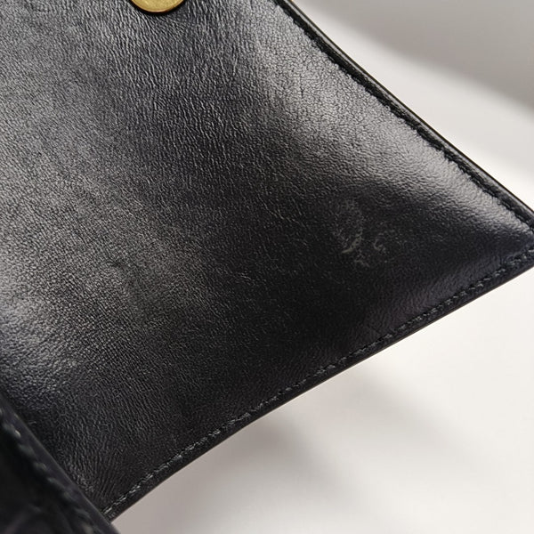 Hourglass XS Calfskin Black