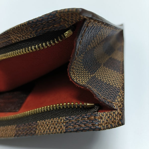 JOSÉPHINE 15 Damier Ebene Coated Canvas Brown