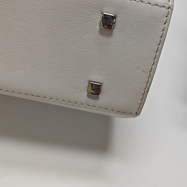 Tempête Small Calfskin White