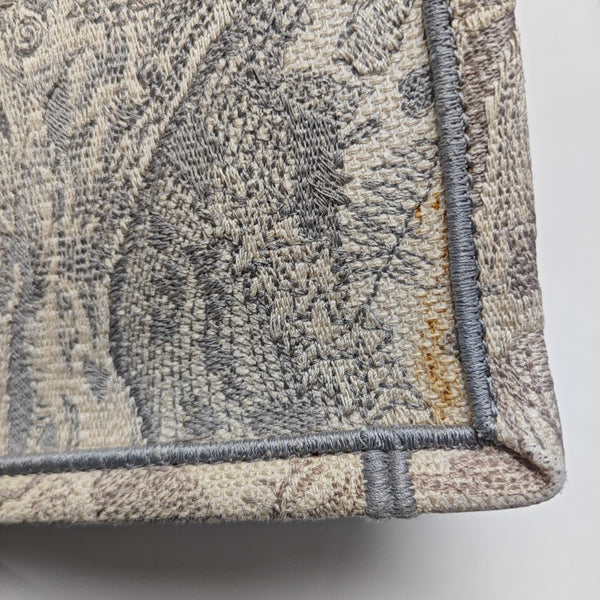 Book Tote Medium Canvas Gray