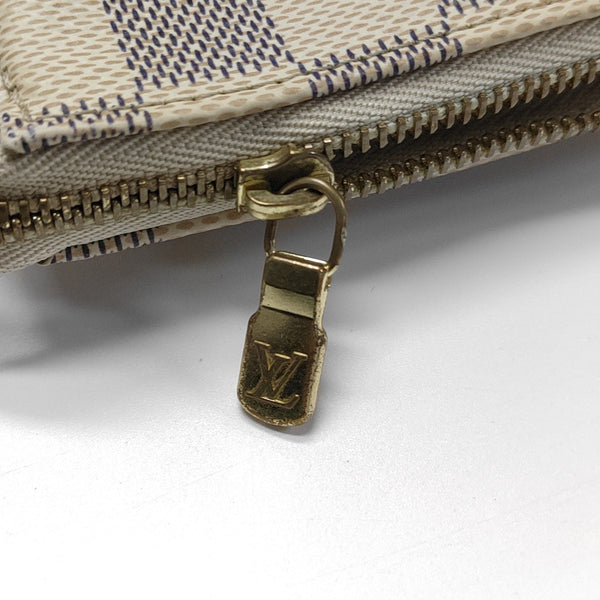 ACCESSOIRES Mini Damier Azur Coated Canvas White