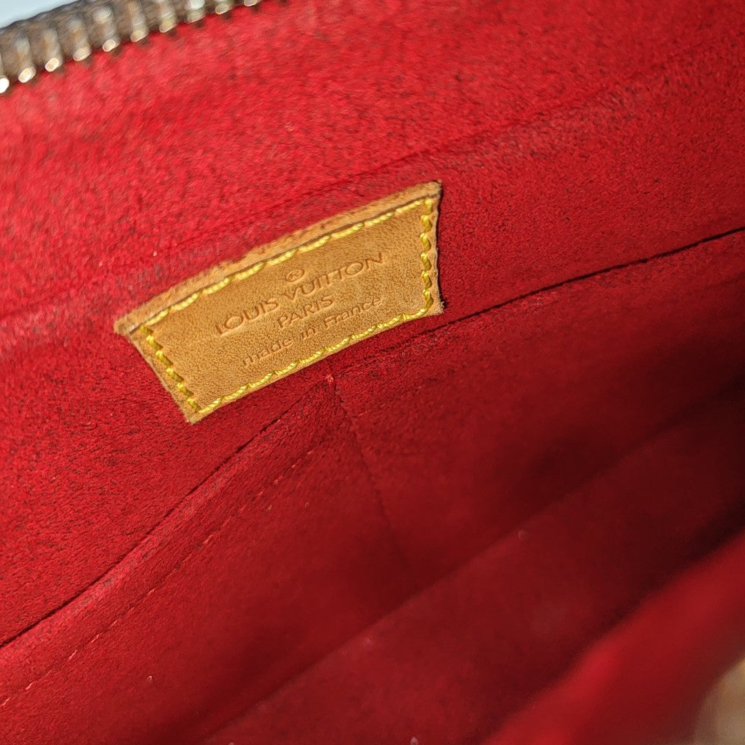 VIVA CITE Monogram Coated Canvas Brown