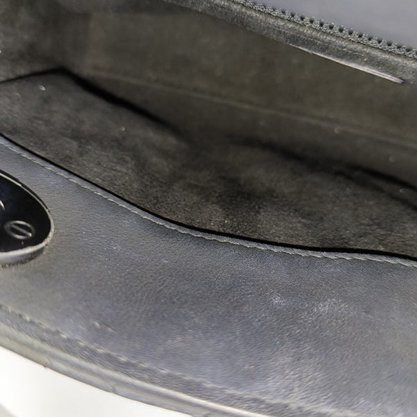Lady Dior Mini Cannage Calfskin Black