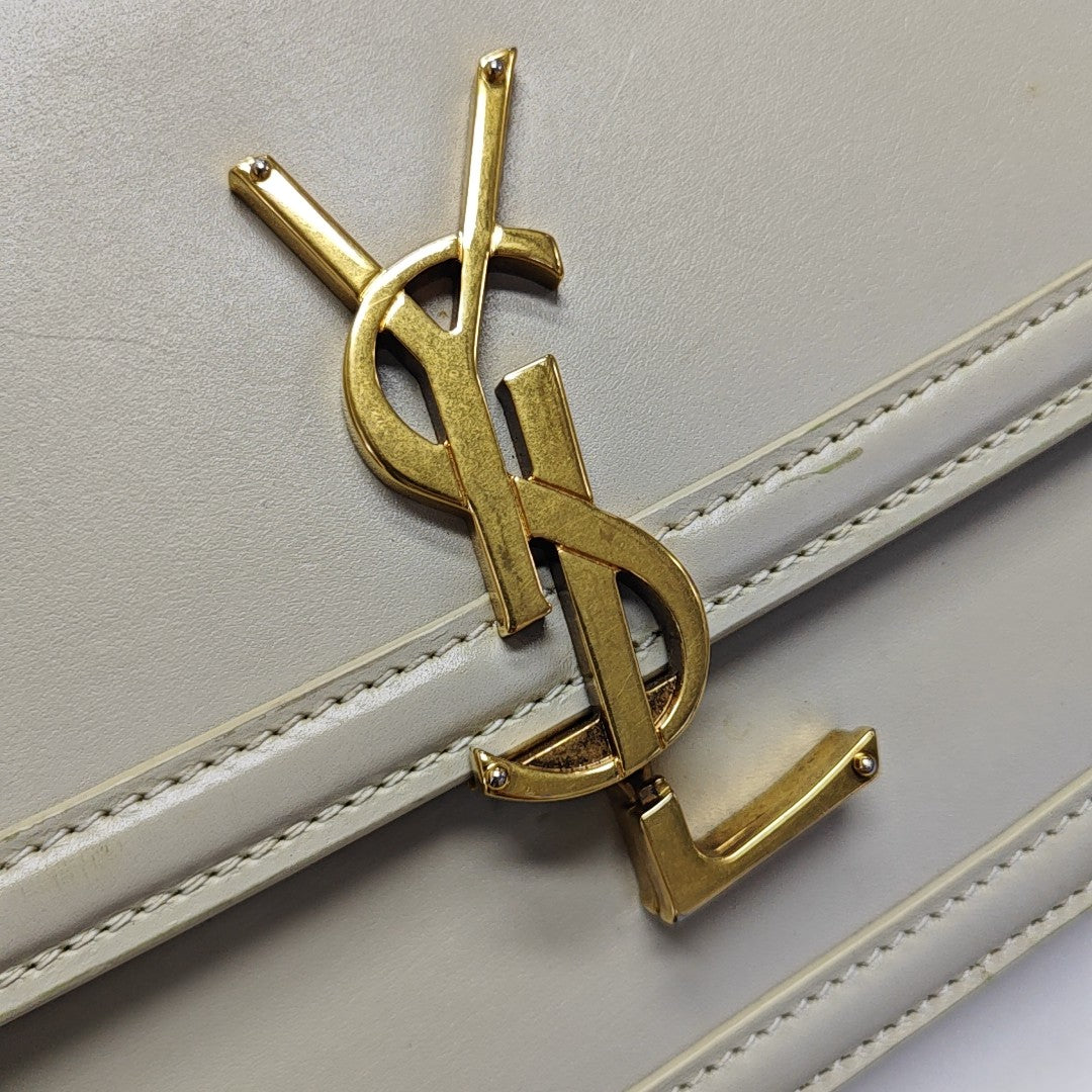 SOLFERINO Small Calfskin White