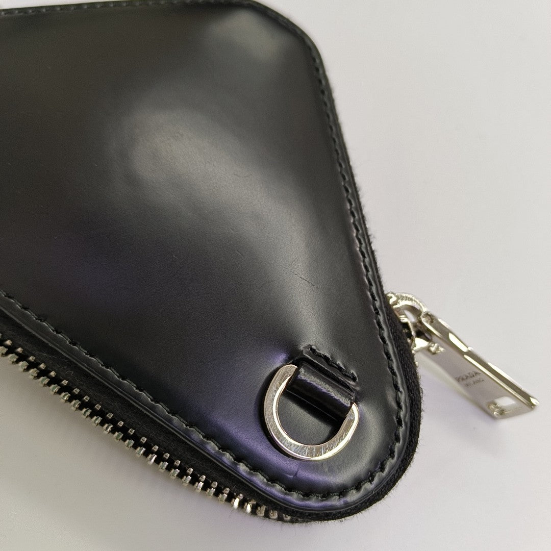 Calfskin Shoulder Bag Mini Black