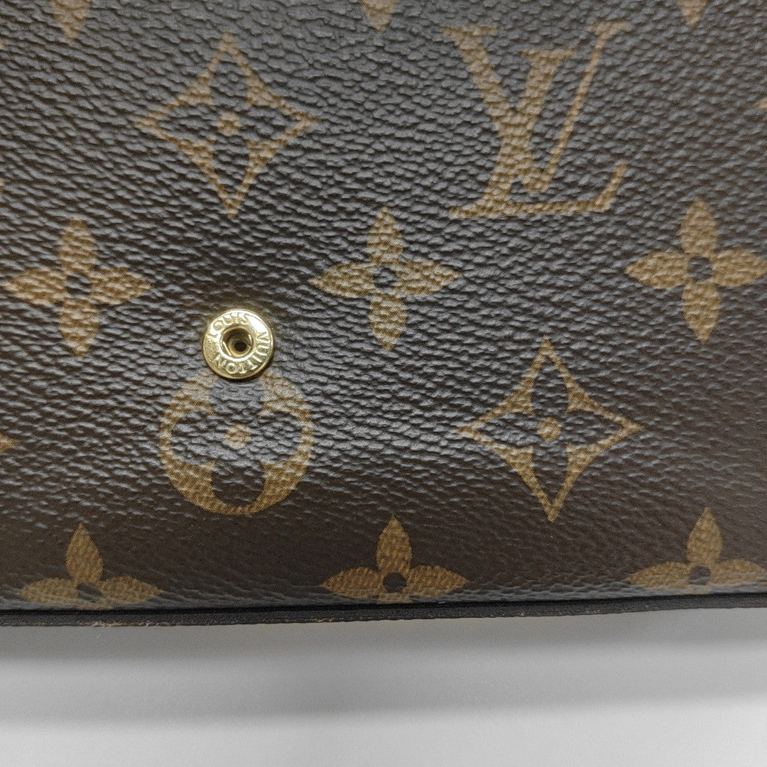 FÉLICIE Monogram Coated Canvas Brown