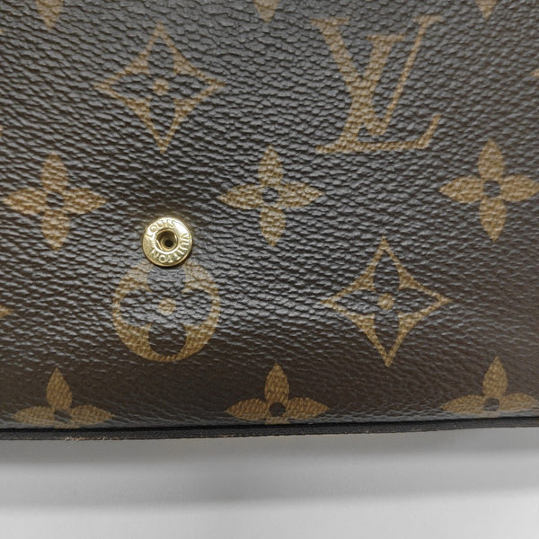 FÉLICIE Monogram Coated Canvas Brown