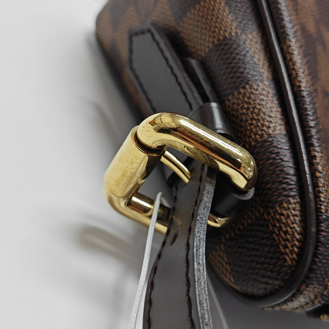 RAVELLO GM Damier Ebene Coated Canvas Brown