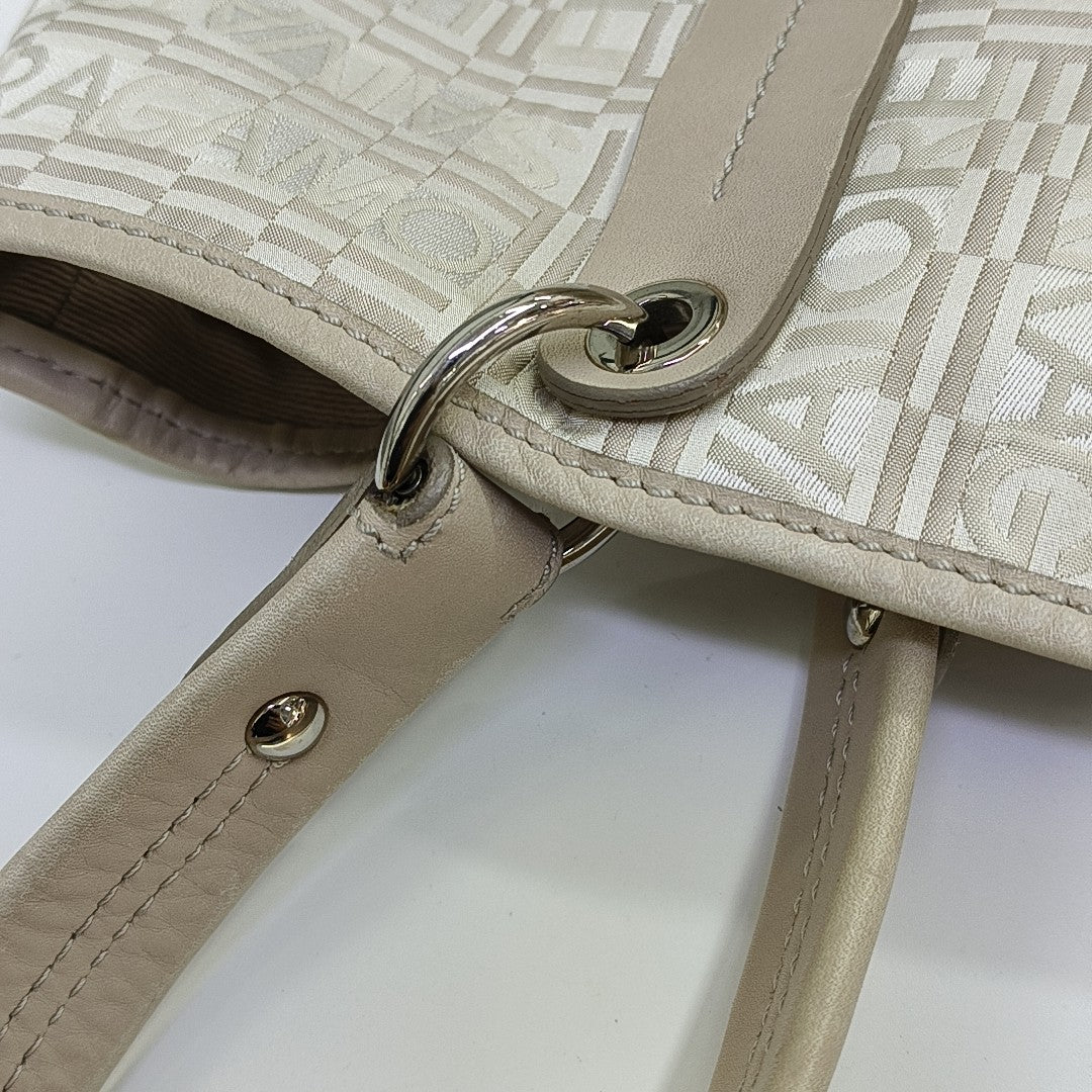 Fabric Tote Bag Beige