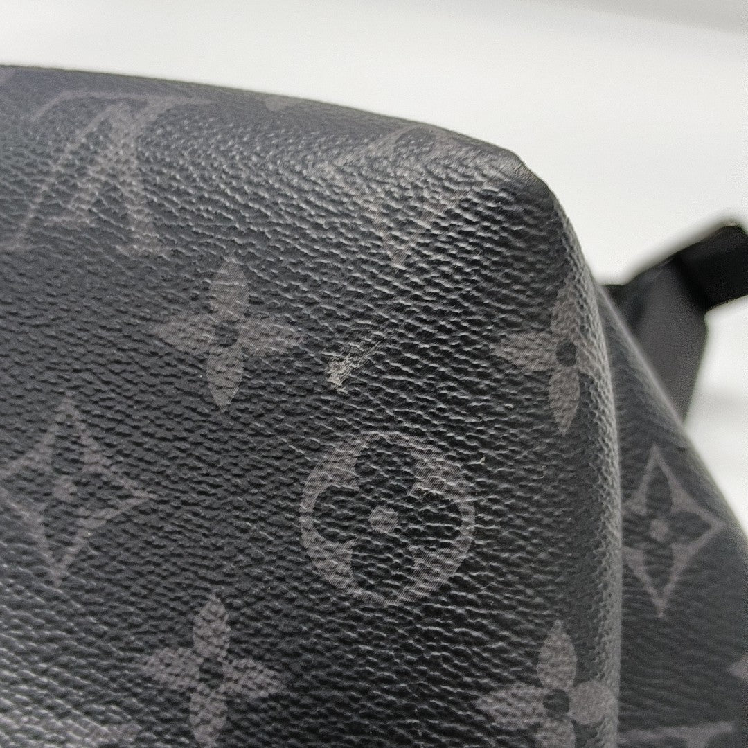 DISCOVERY PM Monogram Coated Canvas Black