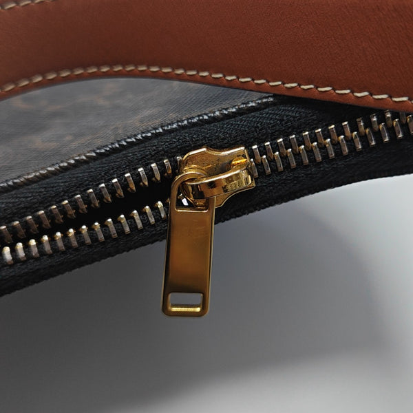 AVA Small Coated Canvas Brown