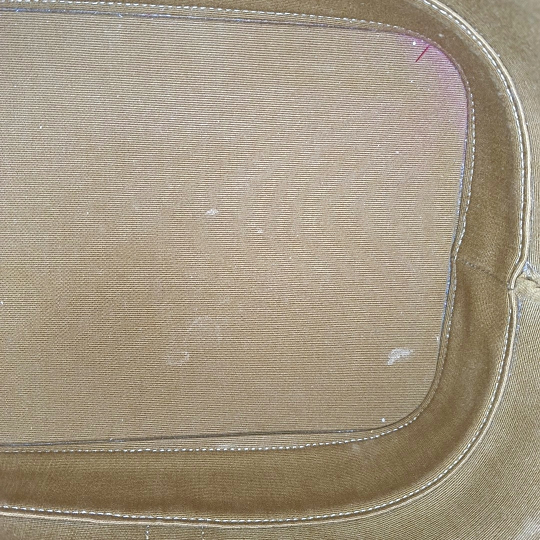 Authenticated pre-owned  TRIOMPHE CANVAS Medium Coated Canvas Brown - Bucket Bag at Looply