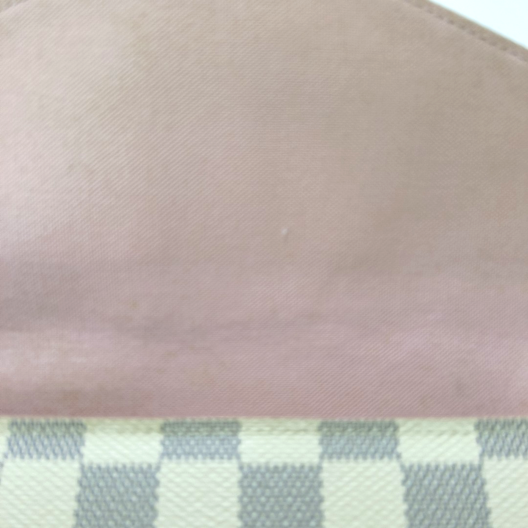 Authenticated pre-owned  FÉLICIE Damier Azur Coated Canvas White - Crossbody Bag at Looply