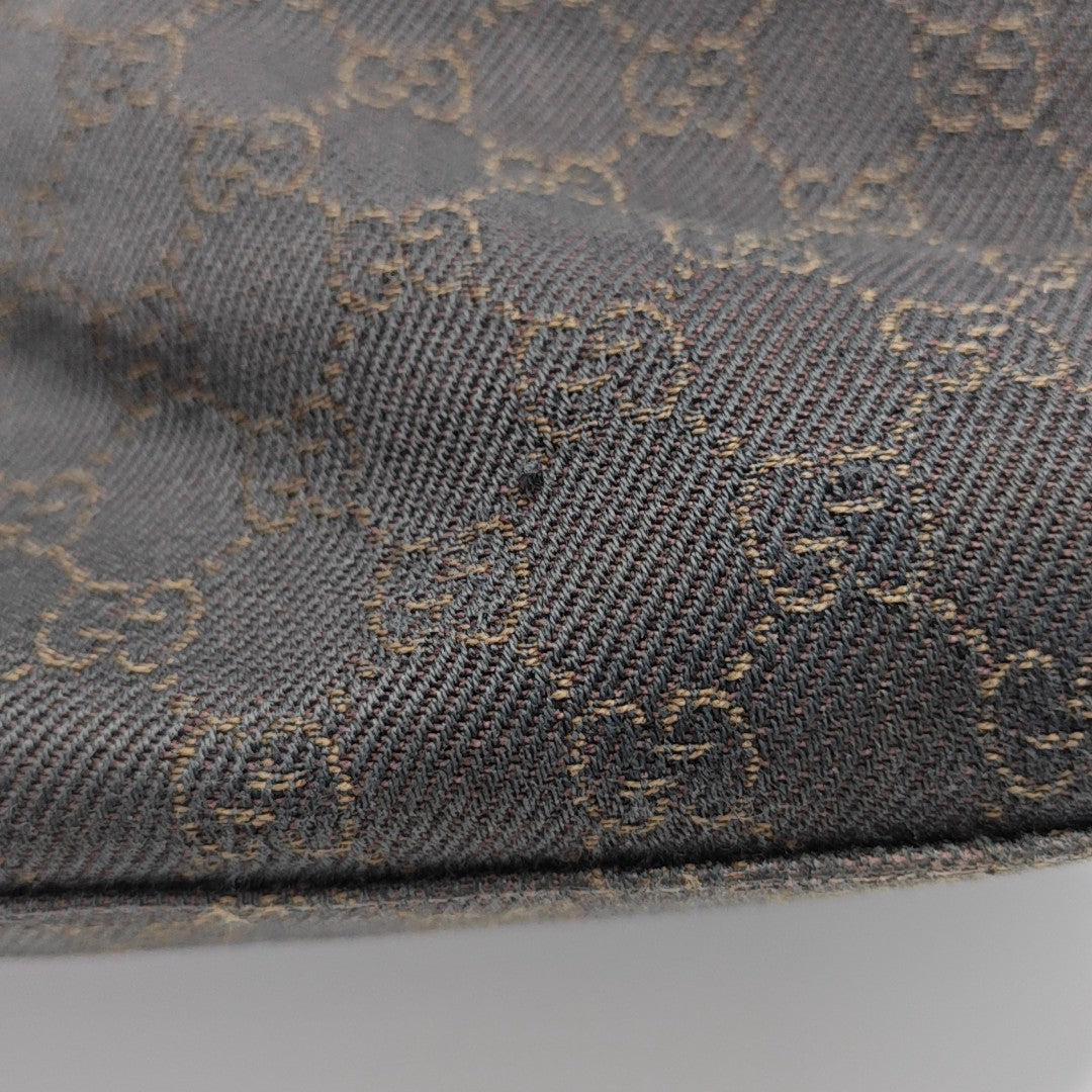 Monogram Canvas Top Handle Bag Brown