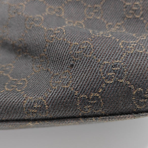 Monogram Canvas Top Handle Bag Brown