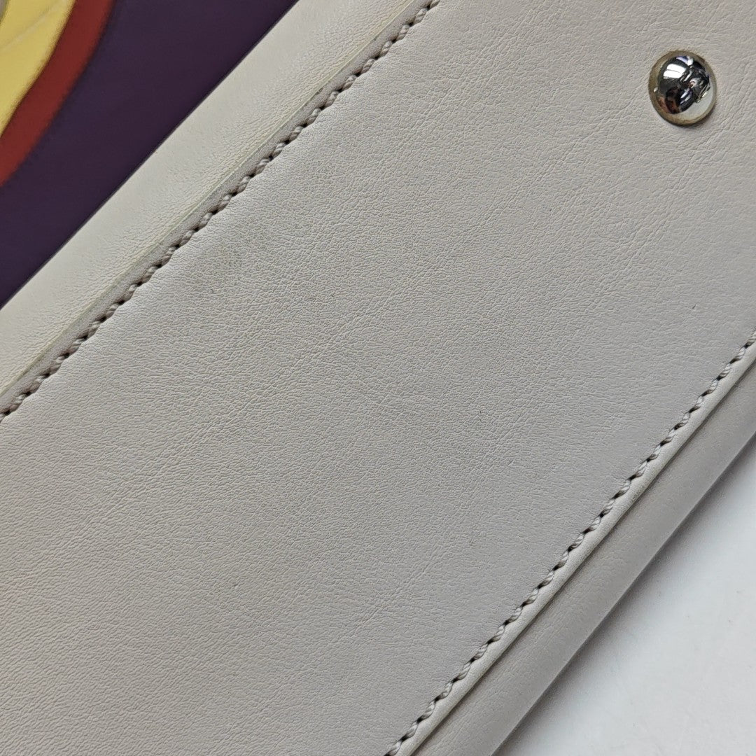 Peekaboo Medium Quilted Calfskin Multicolor