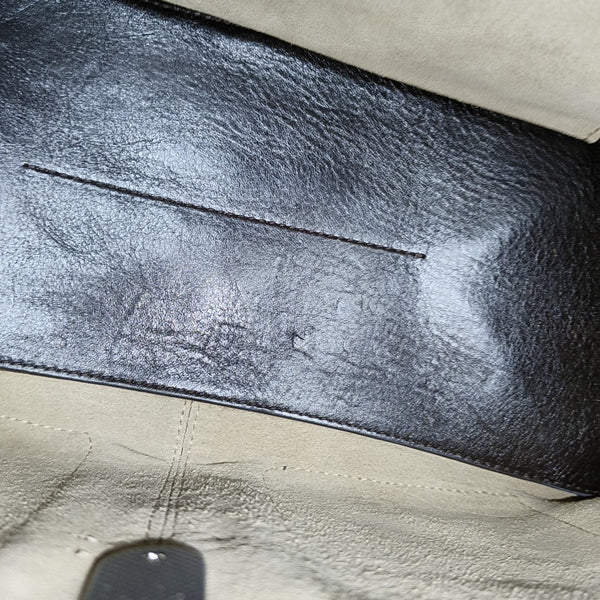 Calfskin Shoulder Bag Brown