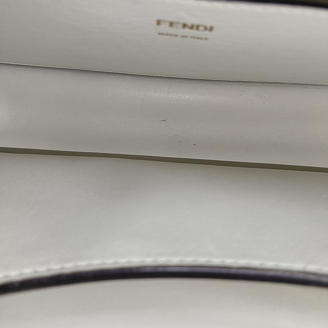 Karligraphy Calfskin White