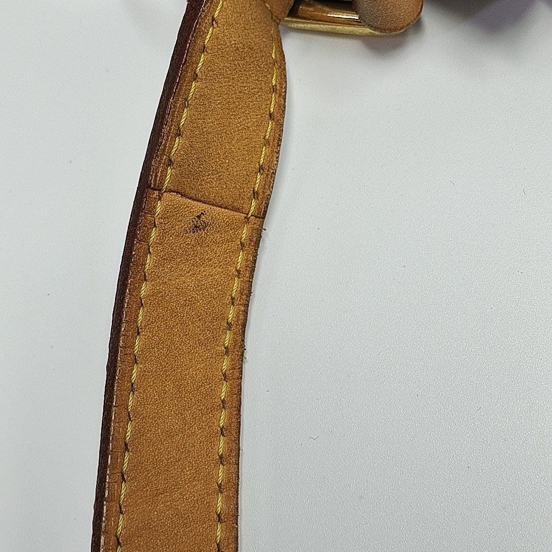 MENILMONTANT PM Monogram Coated Canvas Brown