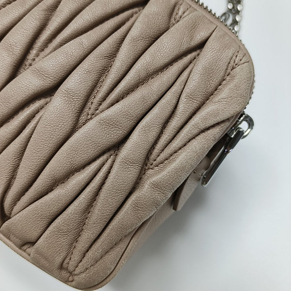 Matelassé Quilted Lambskin Pink