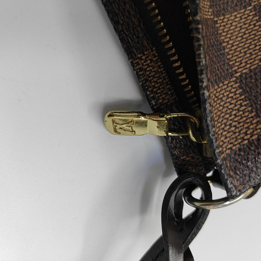 ACCESSOIRES Damier Ebene Coated Canvas Brown