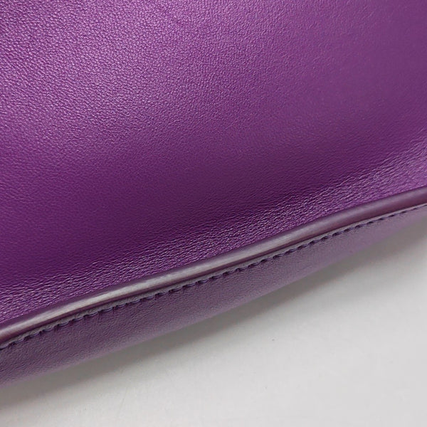 Calfskin Shoulder Bag Mini Purple