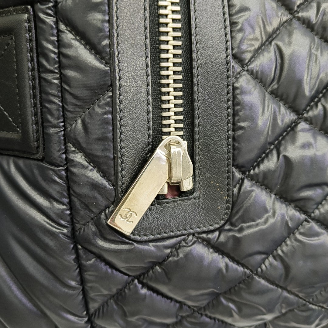 COCO COCOON Quilted Nylon Black