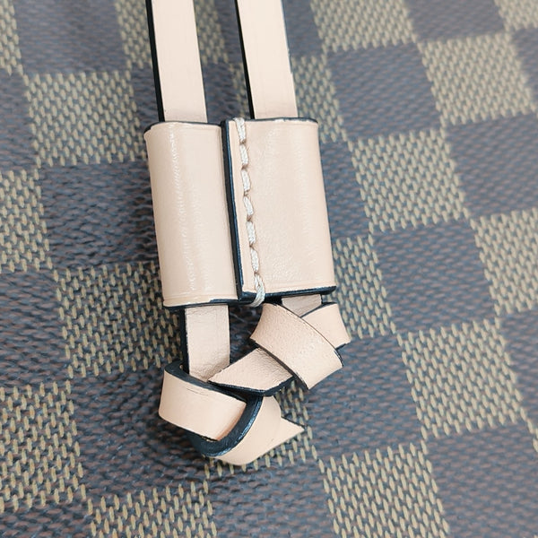 NÉONOÉ MM Damier Ebene Coated Canvas Brown