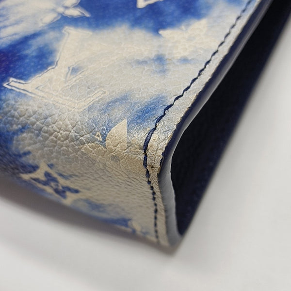 GASTON Coated Canvas Blue