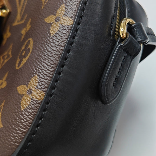 SAINTONGE Monogram Coated Canvas Brown