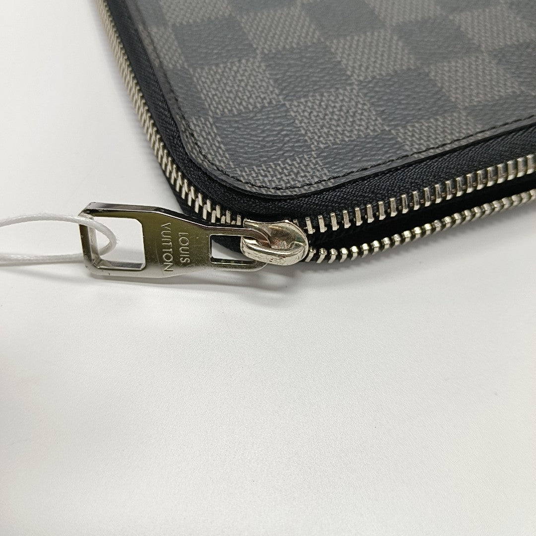 Pochette Jour PM Damier Graphite Coated Canvas Gray