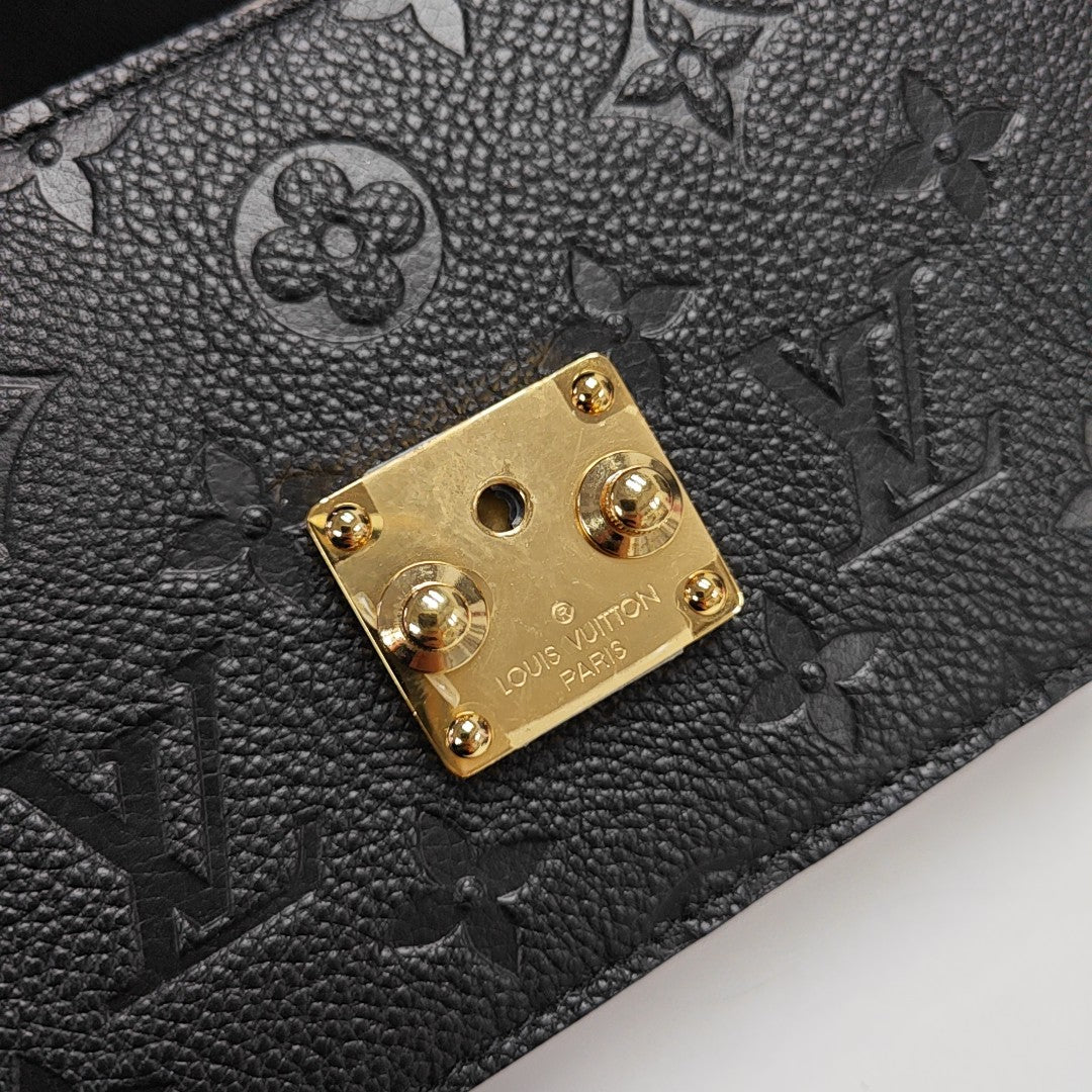 MÉTIS Monogram Calfskin Black