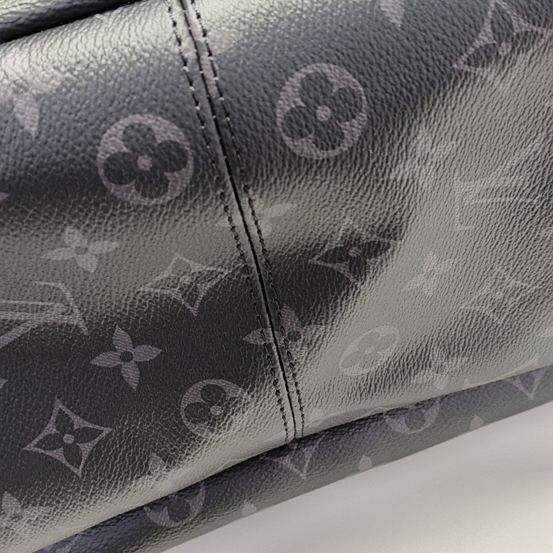 DISCOVERY PM Monogram Coated Canvas Black