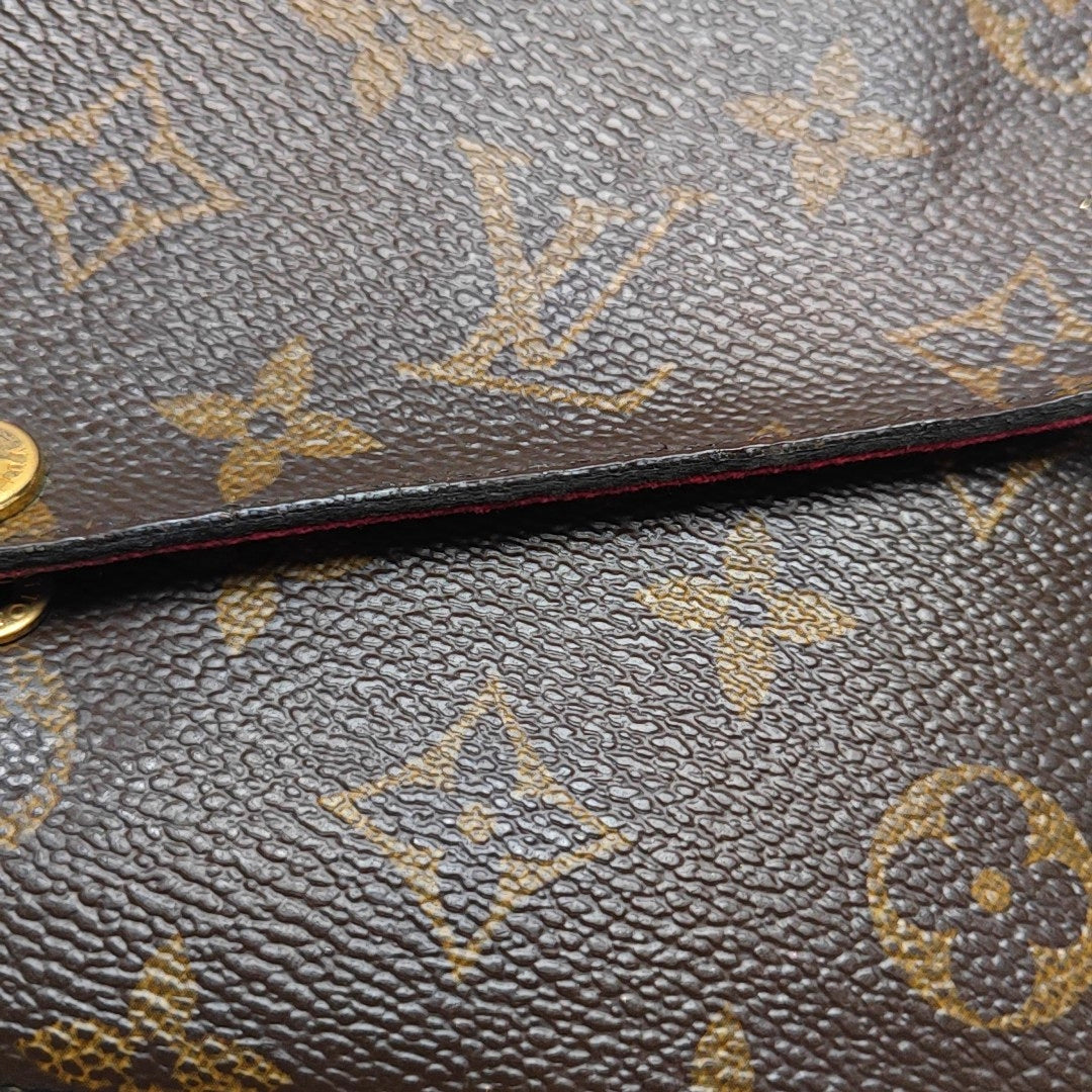 FÉLICIE Monogram Coated Canvas Brown