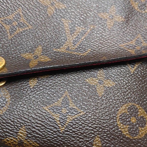 FÉLICIE Monogram Coated Canvas Brown