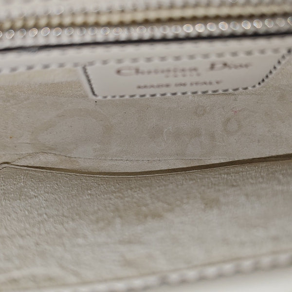 Calfskin Shoulder Bag White