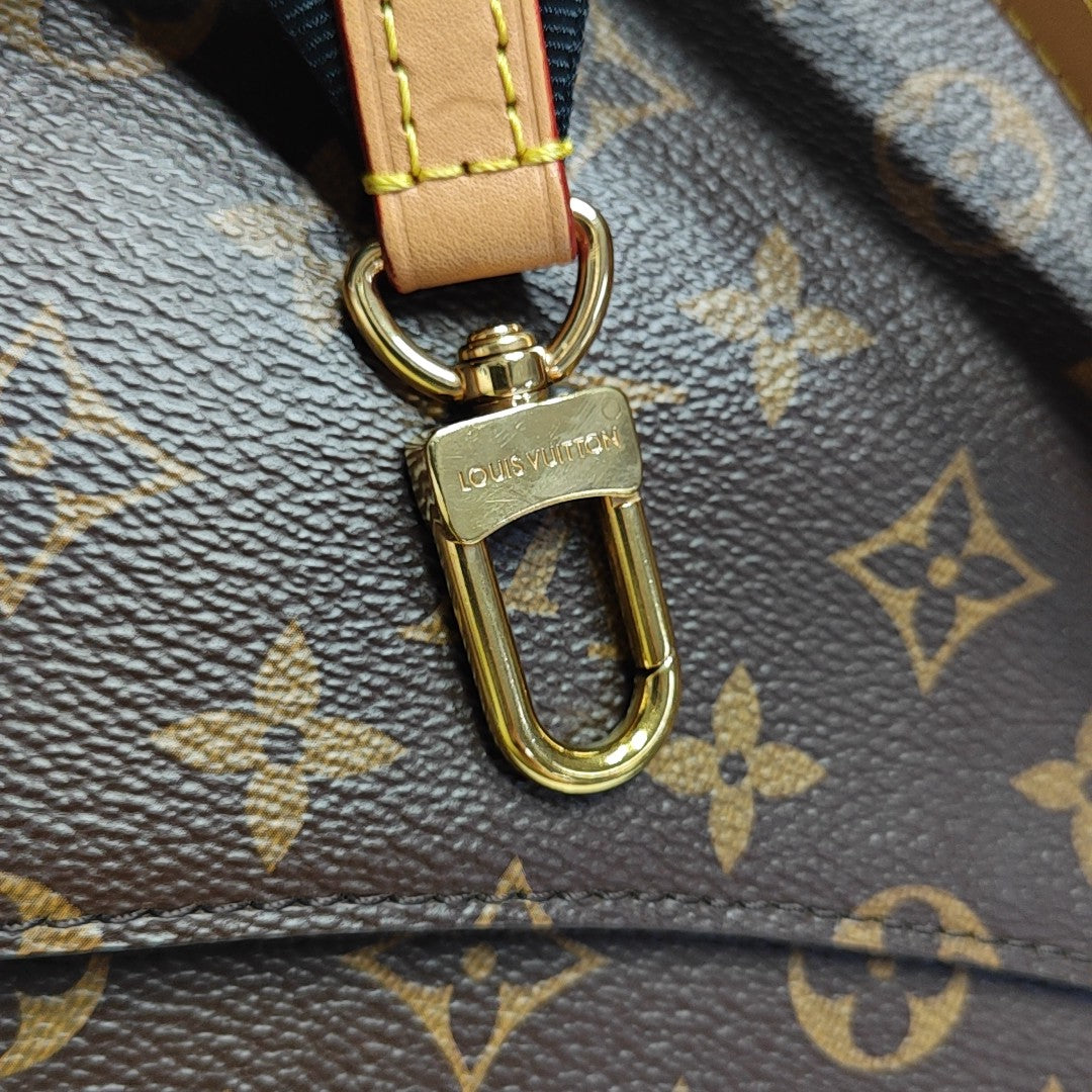 DIANE Monogram Coated Canvas Brown