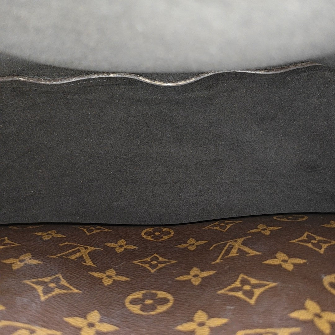 NÉONOÉ MM Monogram Coated Canvas Brown