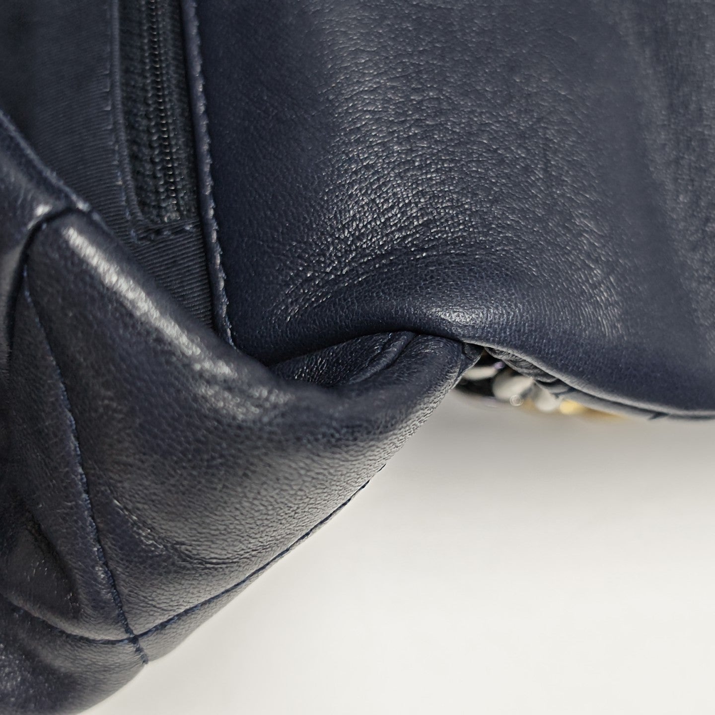 CHANEL 19 Small Quilted Lambskin Blue