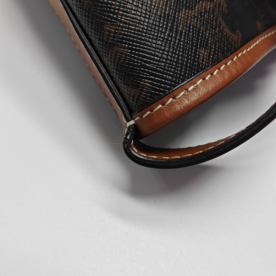 TRIOMPHE CANVAS Medium Coated Canvas Brown