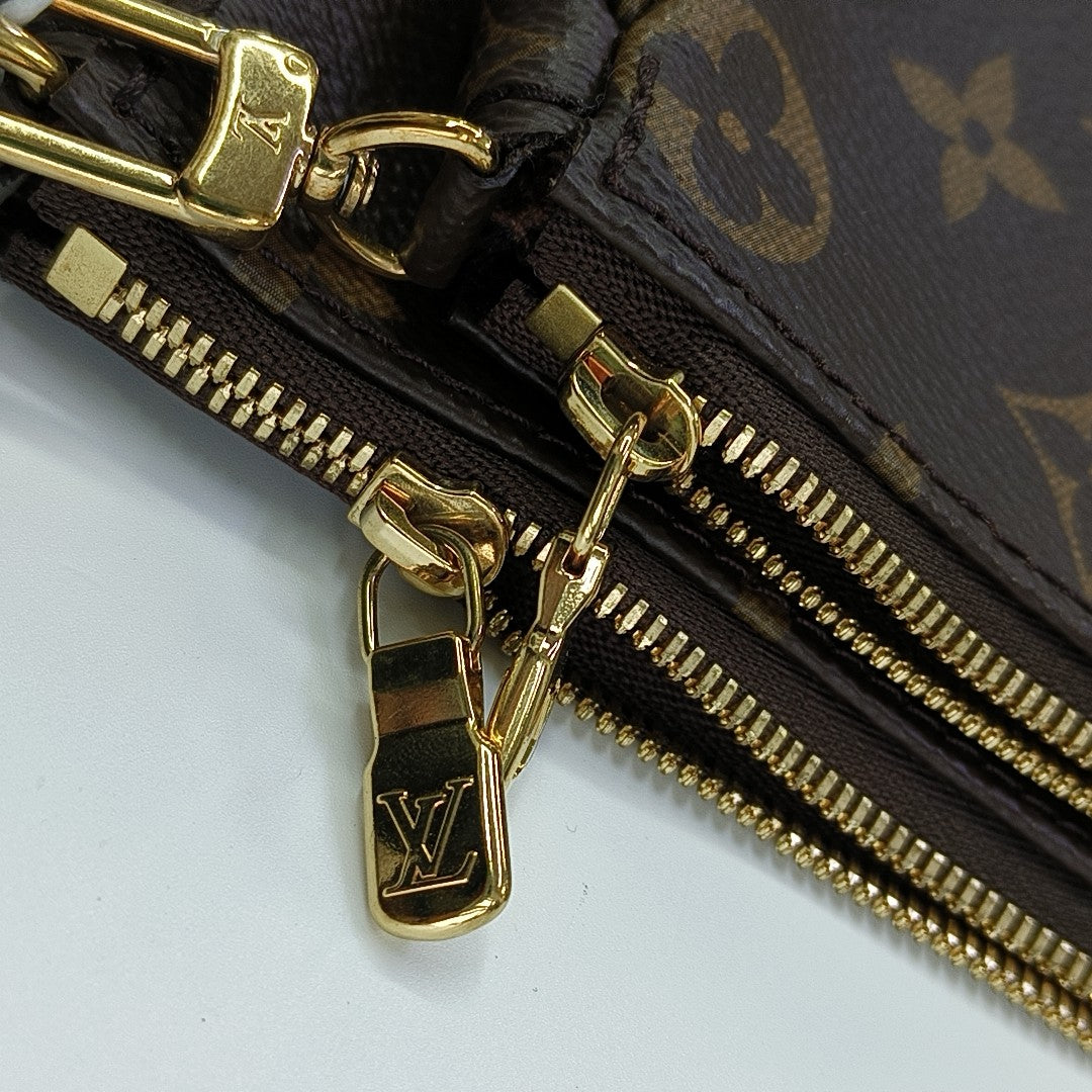 MULTI Monogram Coated Canvas Brown