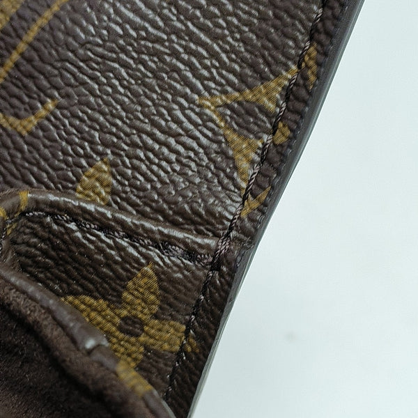 MÉTIS MM Monogram Coated Canvas Brown