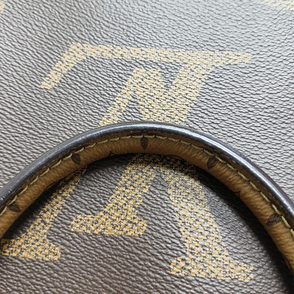 Authenticated pre-owned  ONTHEGO MM Monogram Coated Canvas Brown - Tote Bag at Looply